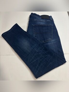 Lucky Brand 411 Athletic Taper Jeans Medium Wash Stretch Men’s Size 36x30